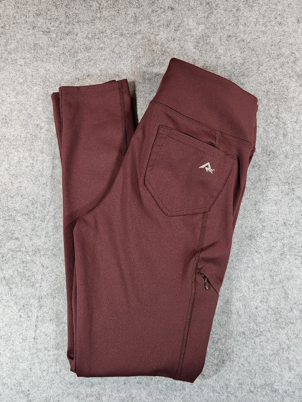 Ridgecut Toughwear High-Rise Sculpting Workwear Leggings in Maroon Xsmall